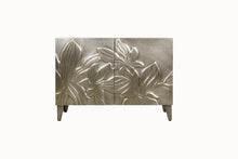 Load image into Gallery viewer, Silver Floral Cabinet
