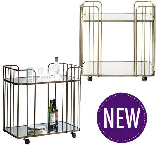 Carnes Drinks Trolley – 2 Colour Options