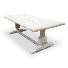 Load image into Gallery viewer, Libra Elm Dining Table White Washed
