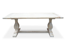 Load image into Gallery viewer, Libra Elm Dining Table White Washed
