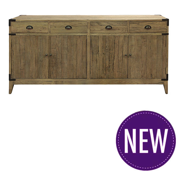 Geraldton Reclaimed Oak Sideboard