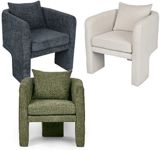 Ormond Armchair – 3 Colour Options – BUY2+ SAVE