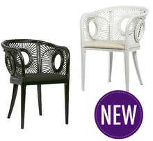 Load image into Gallery viewer, Lauren Dining Chair – Black or White – BUY2+ SAVE
