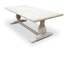 Load image into Gallery viewer, Libra Elm Dining Table White Washed
