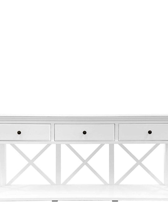 Virginia 3 Drawer Console – Black or White