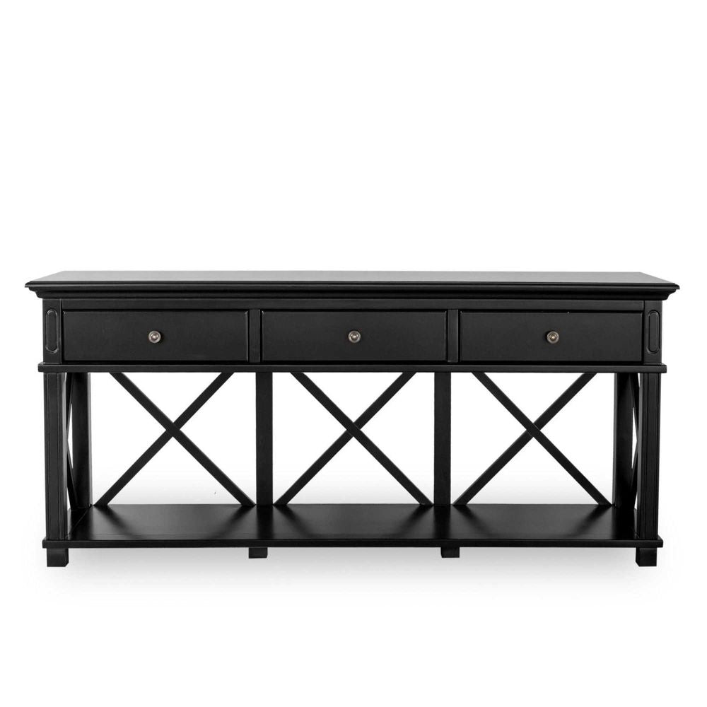 Virginia 3 Drawer Console – Black or White