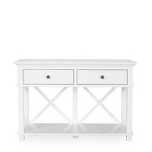 Load image into Gallery viewer, Virginia 2 Drawer Console – Black or White
