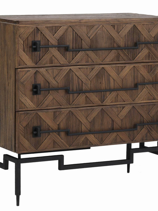 Charles 3 Drawer Cabinet