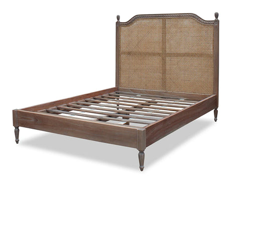 Brianna Rattan Bed – QS/KS – Other colours avail