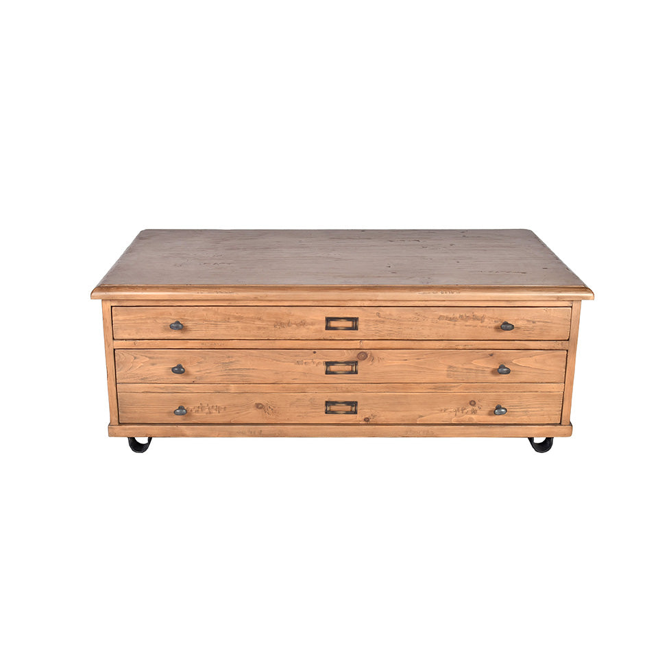 Victor 2 Drawer Coffee Table