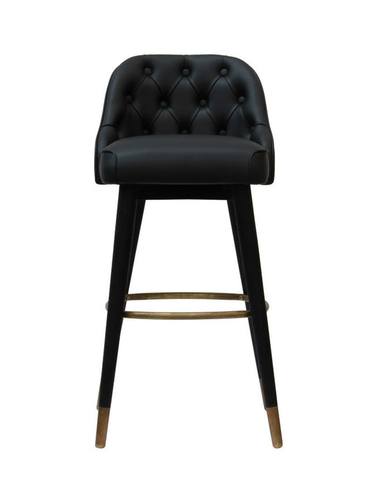 Leather Cocktail Stool – 2 Colour Options