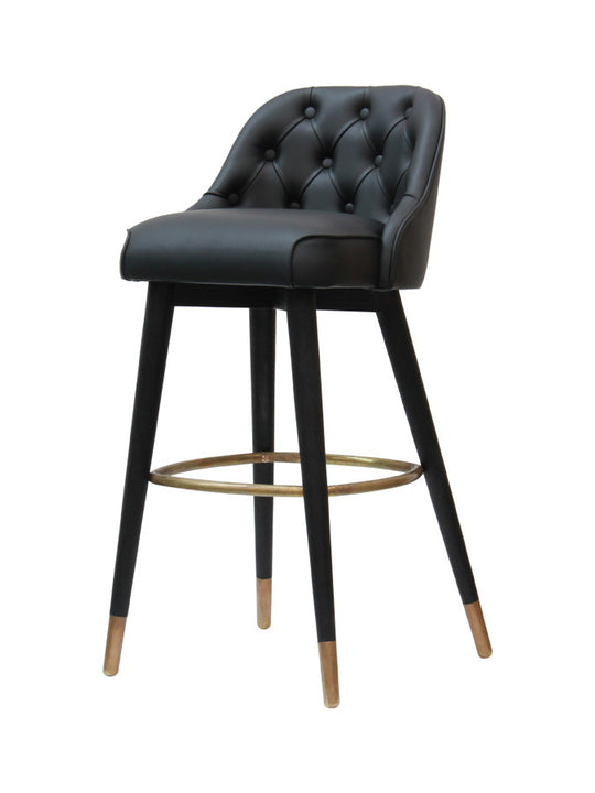 Leather Cocktail Stool – 2 Colour Options