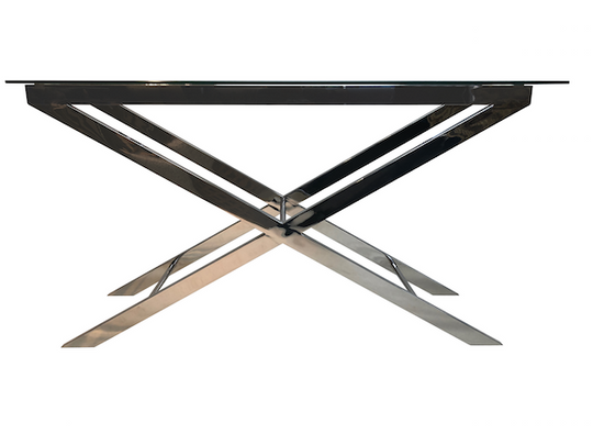 Lillie Stainless Console