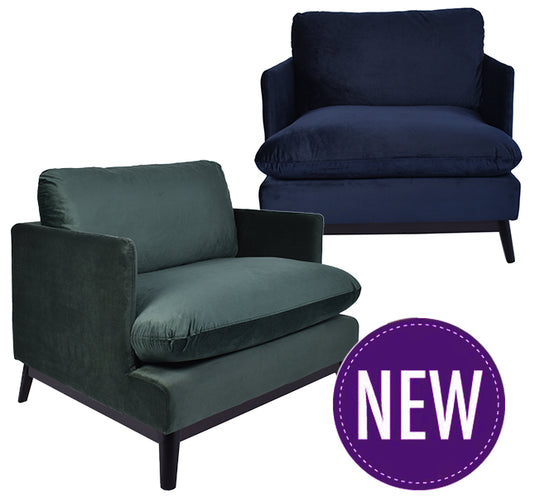 Indiana Armchair – 2 Colour Options