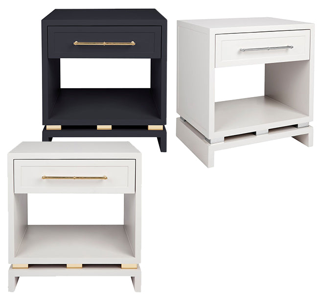 Prescott Small Bedside – 3 Colour Options