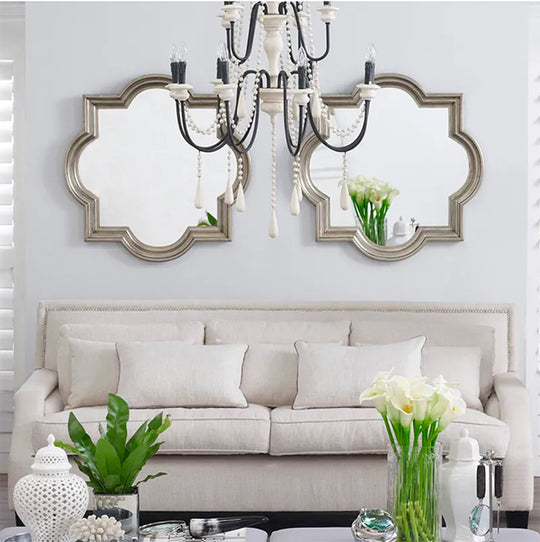 Morocco Antique Silver Wall Mirror – 2 Size Options