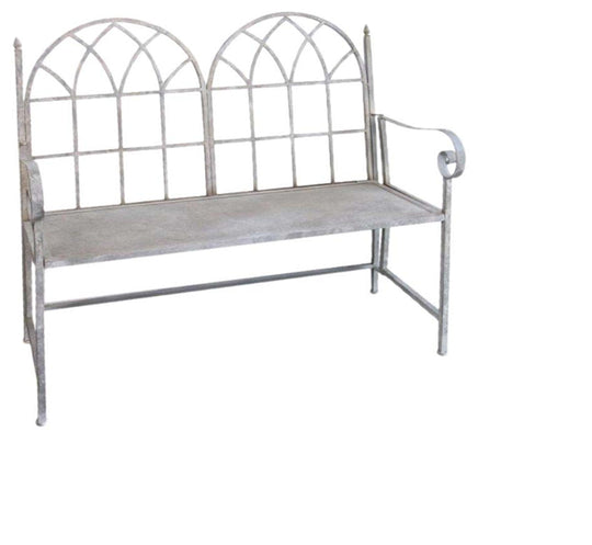 Grey Garden Bench