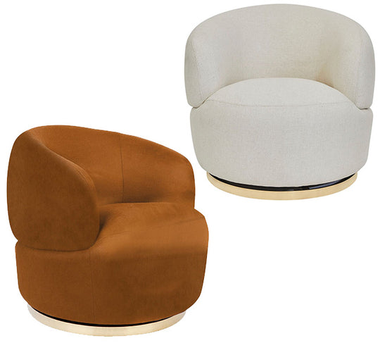 Southside Tub Swivel Chair – 2 Colour Options