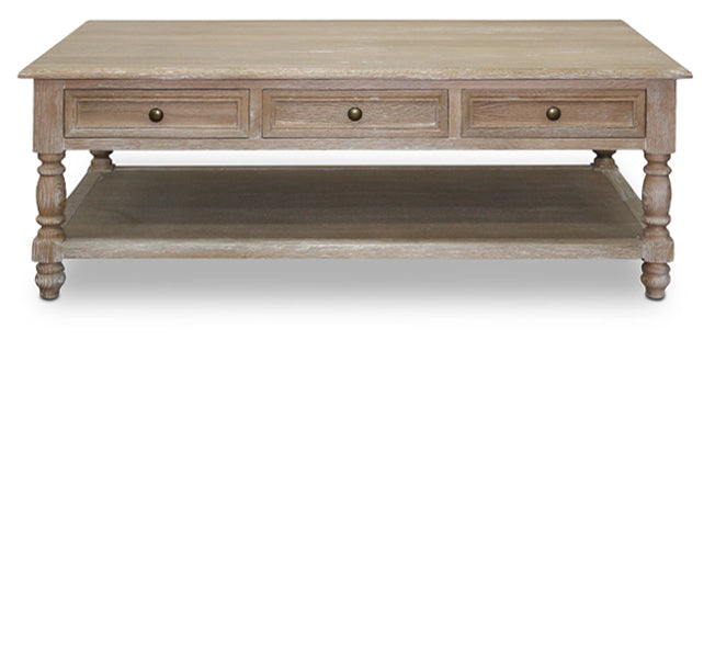 French Oak Coffee Table