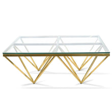 Load image into Gallery viewer, Louvre Coffee Table – Silver or Gold
