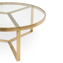 Load image into Gallery viewer, Gregory Brushed Gold Coffee Table
