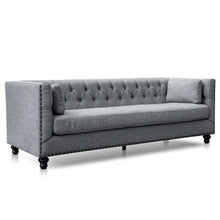 Load image into Gallery viewer, Bardot Grey Sofa – 3 Seater
