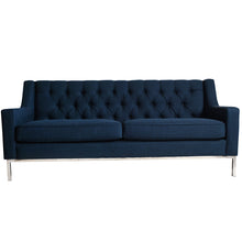 Load image into Gallery viewer, Monterery Sofa – Navy/Ivory/Denim
