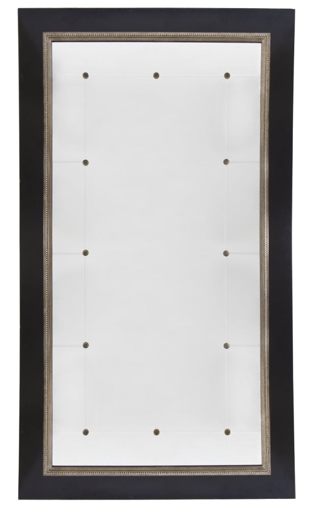 Beaded Trim Floor Mirror