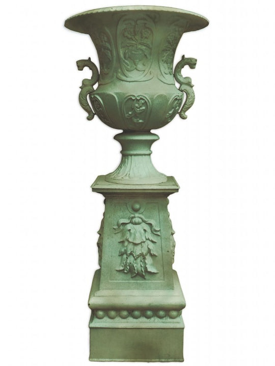 Marseille Urn and Pedestal Set