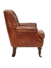 Load image into Gallery viewer, Diamond Button Cigar Chair
