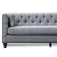 Load image into Gallery viewer, Bardot Grey Sofa – 3 Seater
