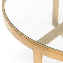 Load image into Gallery viewer, Gregory Brushed Gold Coffee Table
