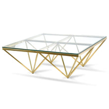 Load image into Gallery viewer, Louvre Coffee Table – Silver or Gold
