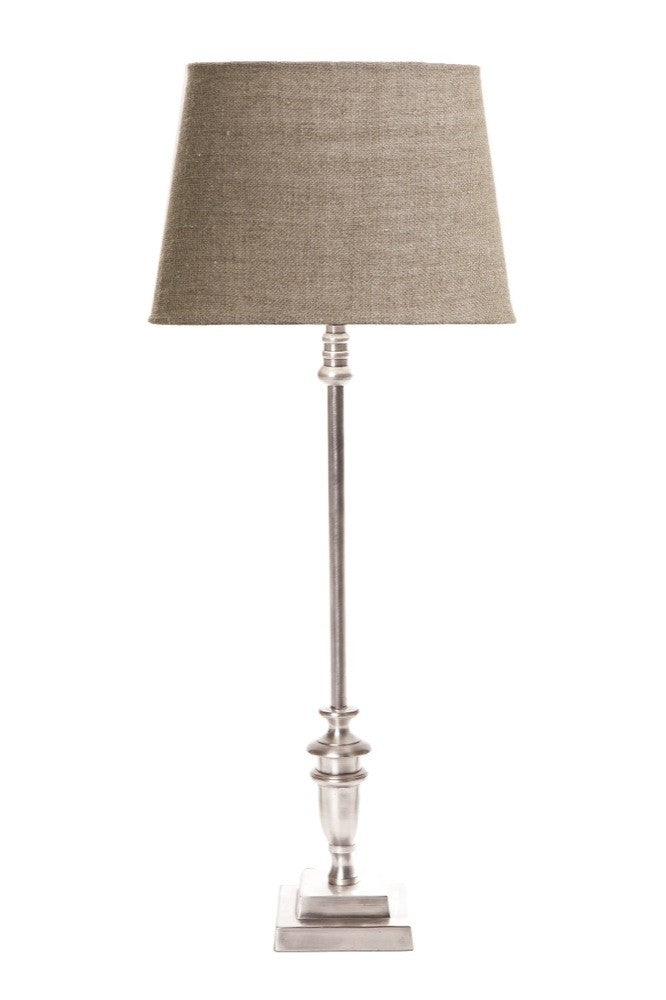 Martinique Table Lamp - Antique Silver or Nickel – BUY2+ SAVE