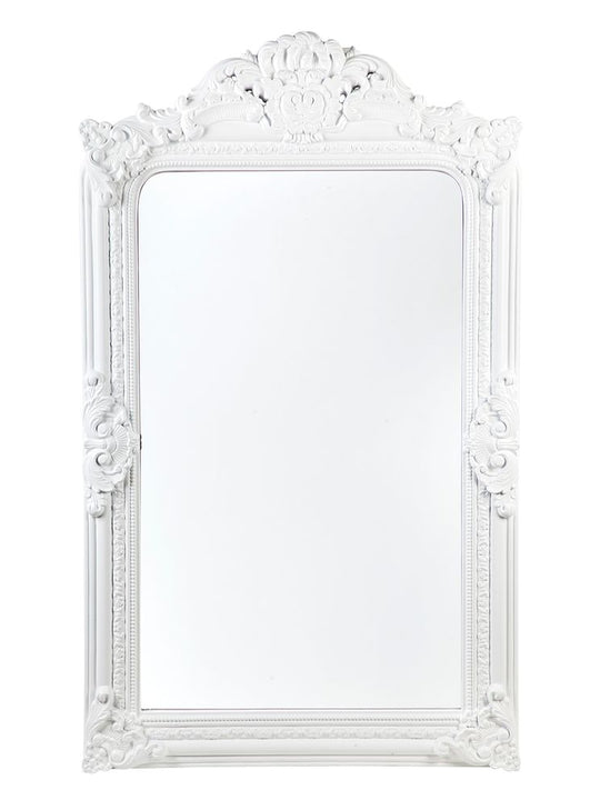 Gilberta Large Floor Mirror – 2 Colour Options – WHITE ON SALE