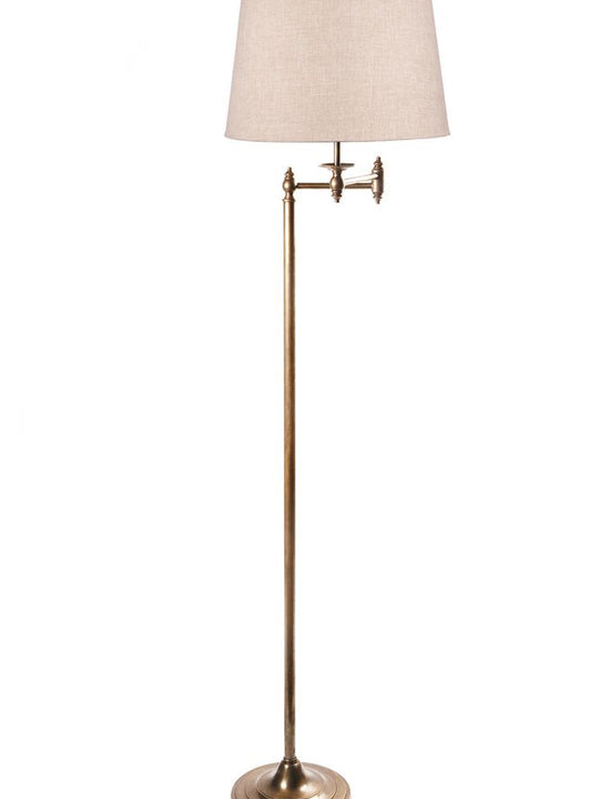 Mackay Floor Lamp  - Silver OR Brass – BUY2+ SAVE