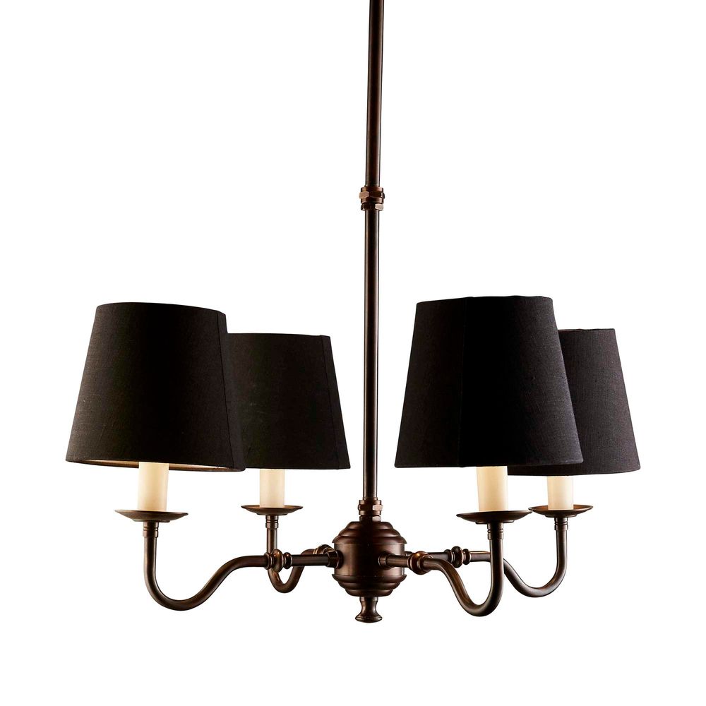 Minton Chandelier - Silver or Bronze