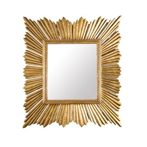 Random Gold Leaf Mirror (avail in Silver)